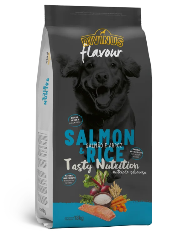 Divinus Flavour Dog Salmon and Rice