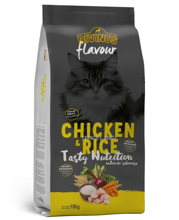 Divinus Flavour Cat Chicken and Rice