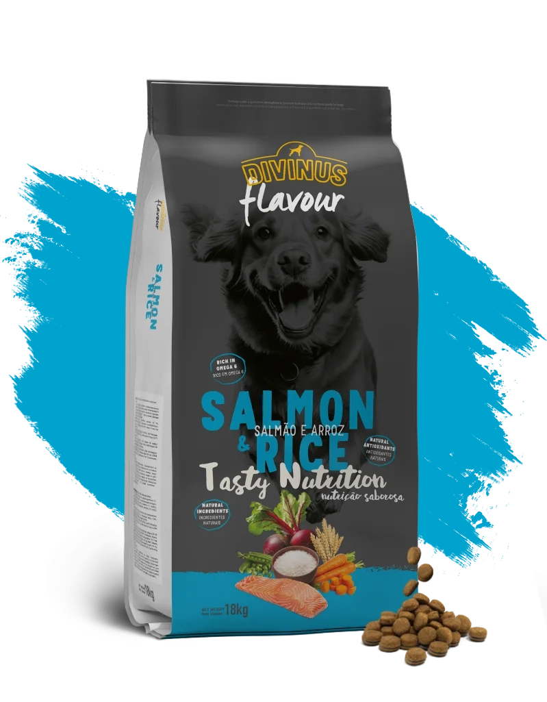 Dog Salmon and Rice